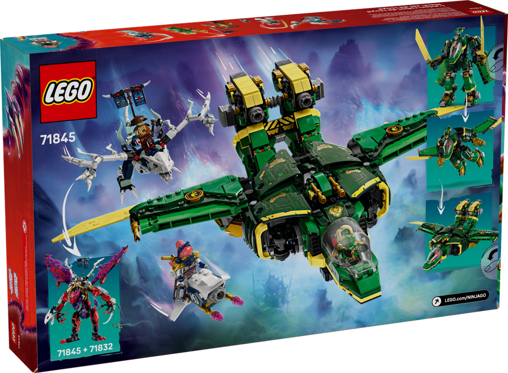 LEGO Ninjago 71845 «Реактивный мех Ллойда»