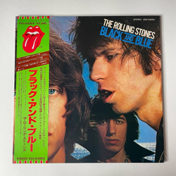 Винтажная виниловая пластинка LP The Rolling Stones Black And Blue (Japan 1979) (Obi) Hand Of Fate
