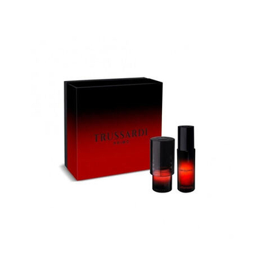 Мужской парфюмерный набор Trussardi Primo с маслом для бороды и Eau de Parfum, 2 предмета