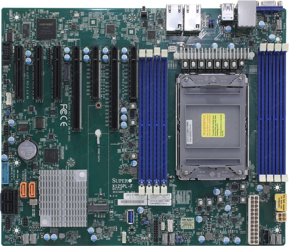 MBD-X12SPL-F-B, Материнская плата Supermicro X12SPL-F-B