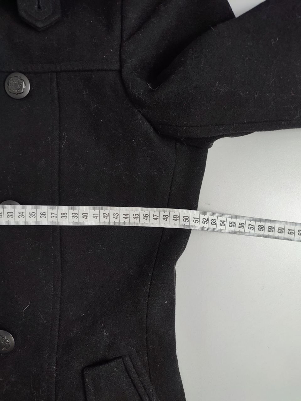 Пальто-жакет Bershka  с шерстью 46 размер