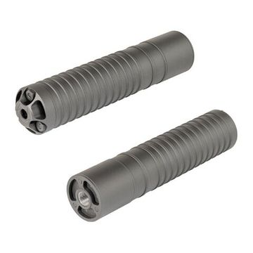 Дульный тормоз-компенсатор-пламегаситель Байкал Лось145 .223Rem - Алюминий+сталь Гексагон