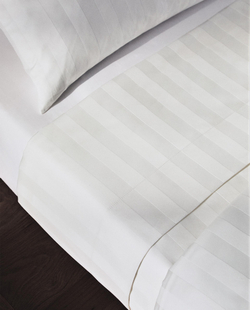 Простыня Zara Home сатин, хлопок 100%, в полоску, 6110/089 · арт. 6110/089-2