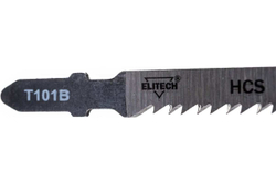 Набор пилок для лобзика 4 шт. Elitech 1820.086800