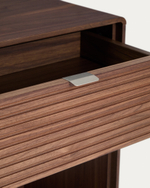 Буфет Norlen с ящиком и полкой из орехового шпона 60 x 81 см