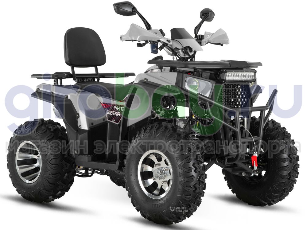 Бензиновый квадроцикл WHITE SIBERIA BARS 200CC PRO (Серый) Бензиновый квадроцикл WHITE SIBERIA BARS 200CC PRO (Серый) фото №7