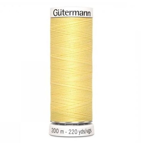 Нить Sew-All 200 м, Gutermann, 578 бледно-желтый