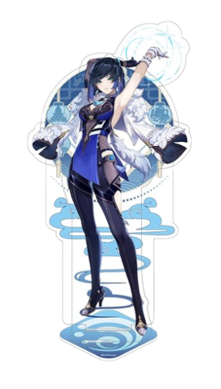 Акриловая фигурка Genshin Impact Liyue Character Standee Yelan