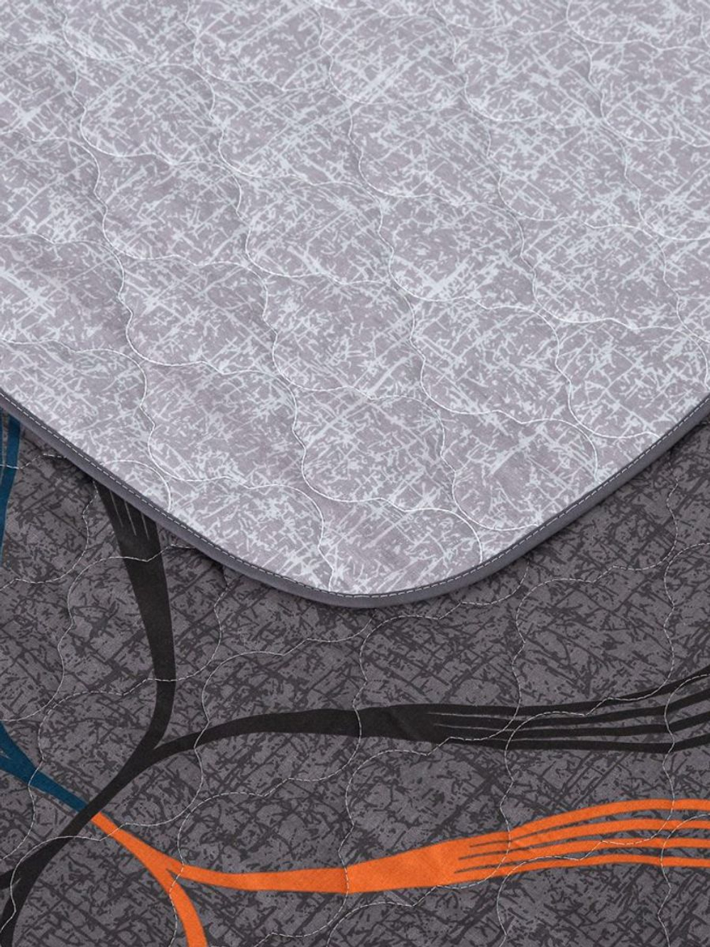 Покрывало на кровать, стеганое, бязь, хлопок с размерами 150х215