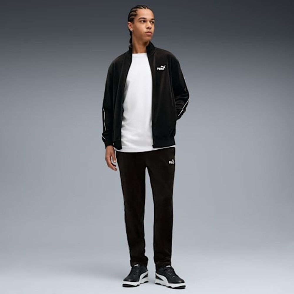 Брюки спортивные мужские PUMA ESS ELEVATED Velour Track Pants
