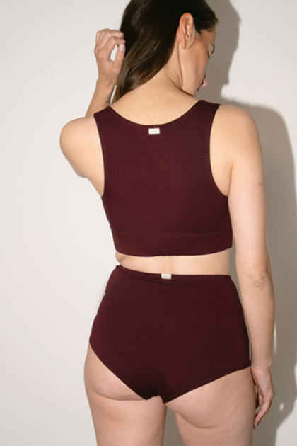 Бралетт №23 с квадратным вырезом и закрытой спиной | + цвета