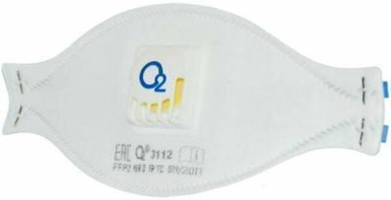 Респиратор О2 3112, FFP2, c клапаном  (аналог 3M 9322)