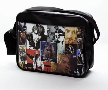 Сумка Nirvana Kurt Cobain нарезка фото