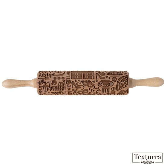 Скалка с узором Италия