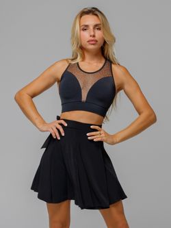 Юбка Gode Pareo mini, Черный