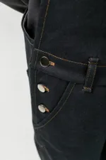 Купить Комбинезон Dark Blue/Brown Джинсовый Комбинезон Dark Blue/Brown Джинсовый