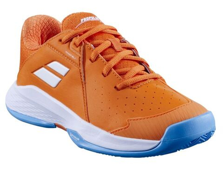 Детские теннисные кроссовки Babolat Propulse Junior 3 Clay - orange peel