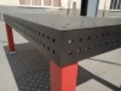 Сборочно-сварочный стол из стали c отверстиями D28, Слот-Стол