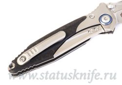 Нож Microtech Socom Bravo 261-9CFTI Full Serrated Tanto Blue Collarфотография - 5