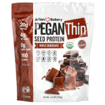 Julian Bakery, Pegan Thin, протеин из семян, тройной шоколад, 924 г (2 фунта)