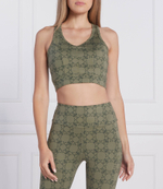 топ caitlin GUESS ACTIVE - хаки(V2BP07 MC03W)