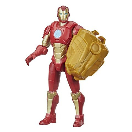 Hasbro Marvel Avengers - фигурка 15 см, Железный человек, робот, удар F1665