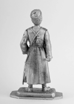 Оловянный солдатик Казак с плеткой, 1914