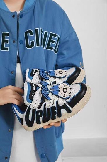 Кроссовки Old Order Skater 001 Black/White/Blue