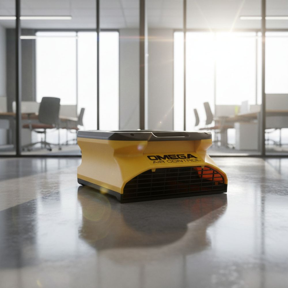 Вентилятор радиальный центробежный CDX 20 Omega Air Control - [для полов и стен / 1610 куб. в час]