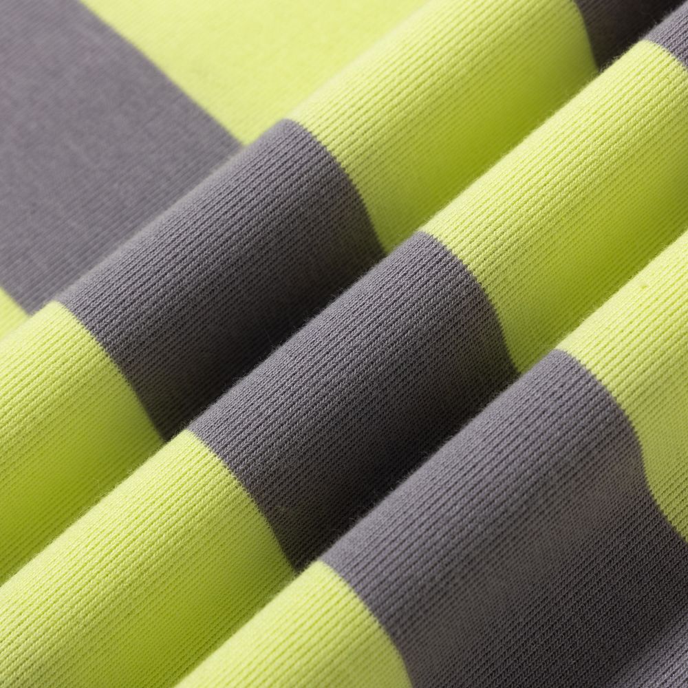 Толстовка YMKASHIX Two Strips Лимонный/Серый