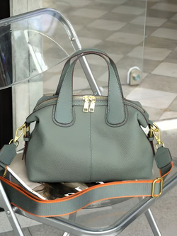 женская сумка на плечо из натуральной кожи