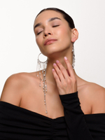 Серьги "Pearl fantastic kongo" Silver