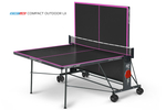 Стол теннисный Compact-2 LX Всепогодный 6 black