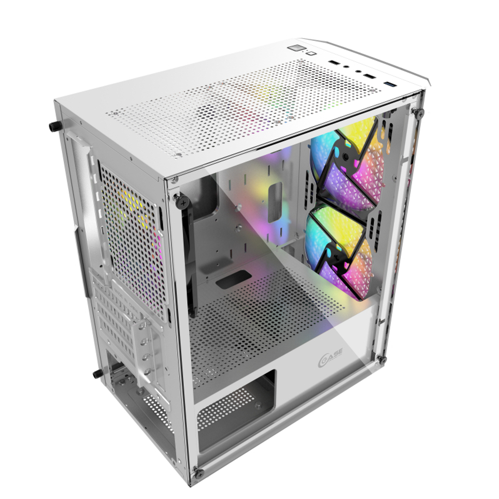 Корпус mATX Powercase Mistral Micro Z3W Mesh LED