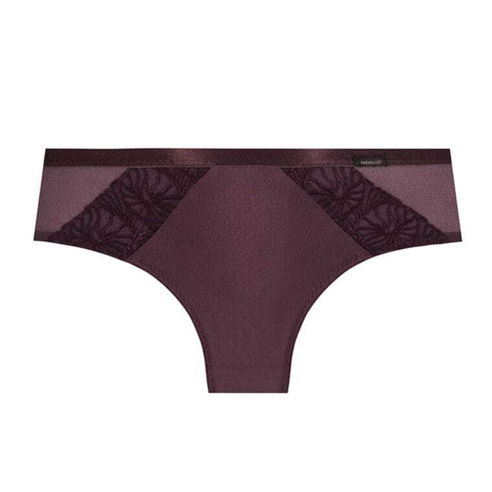 Трусики-бразилиана Daisy (Размер: L) (Цвет: сливовый)