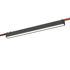 ST456.446.24 Св-к трек. Черный LED 1*24W 4000K 1 200Lm Ra90 120 IP20 L642xW40xH45 48V БЭНД