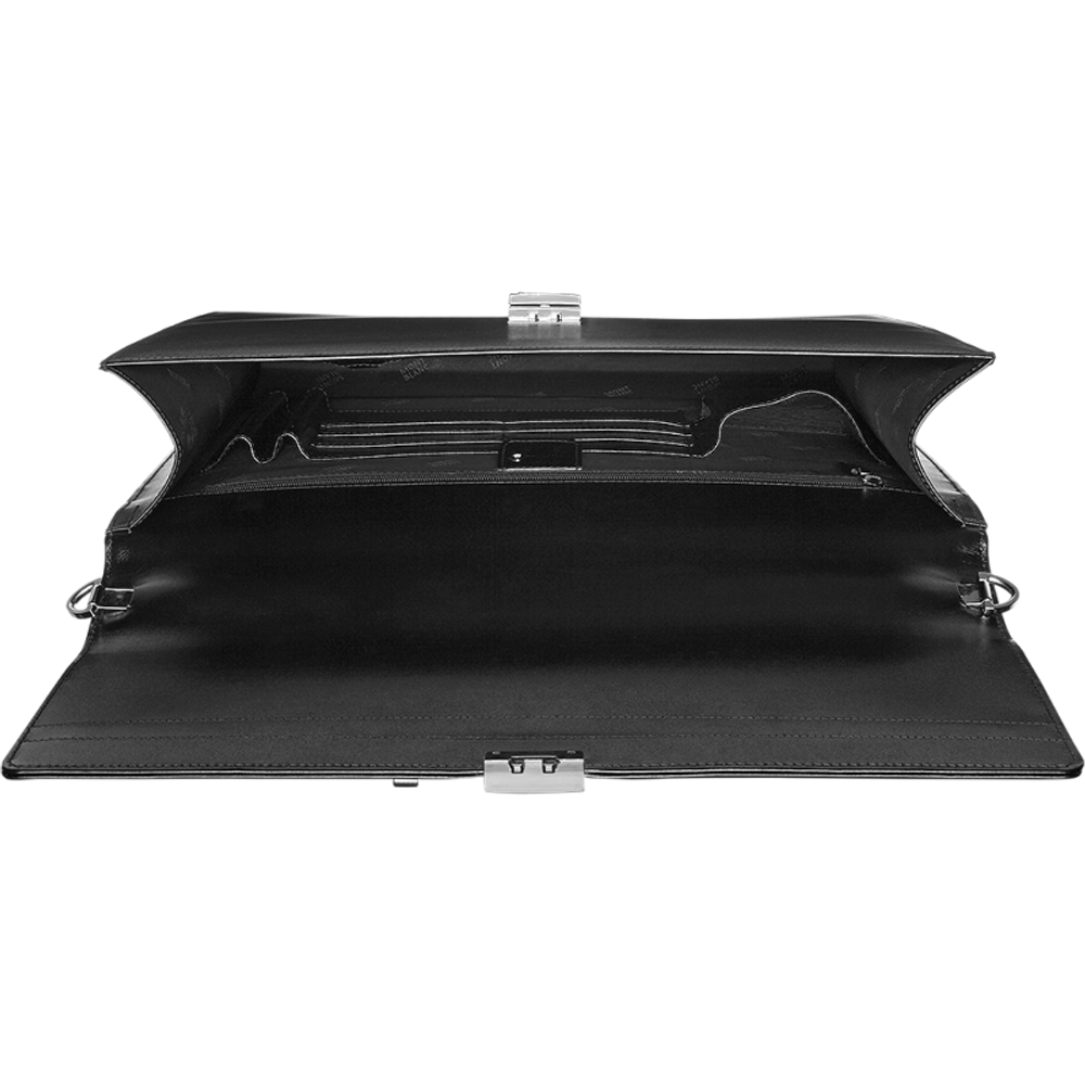 Портфель Montblanc 1 отделение, черный MST