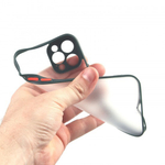 Чехол для iPhone 12 Pro, прозрачный, матовый, 0,5 мм, 012507 Зеленый