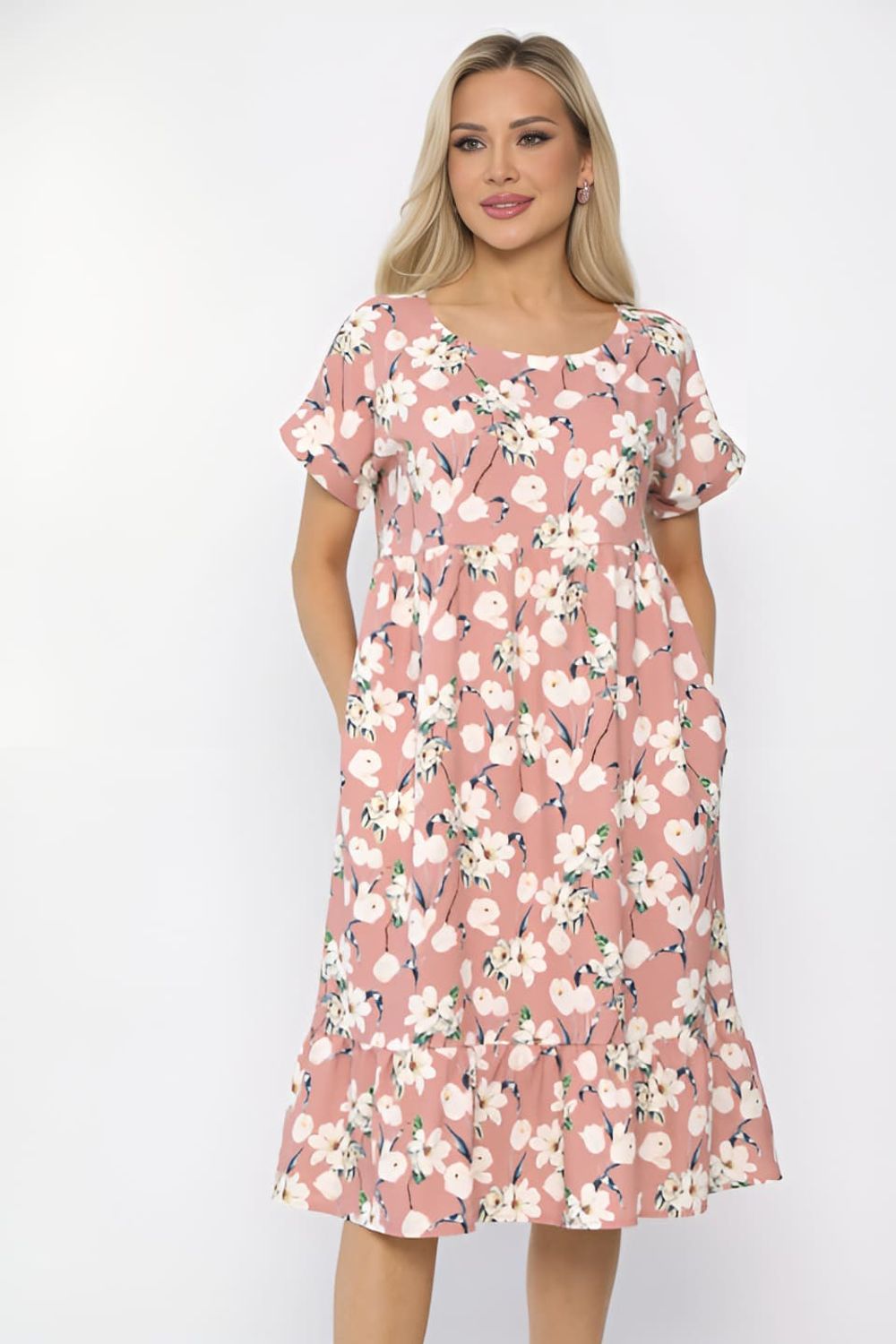 Платье Оксана (пудра) П13679-48М LT Collection