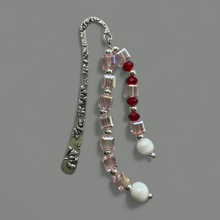 Книжная закладка. Сом. Селенит и Чешский хрусталь