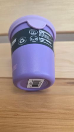 Детский стакан одностенный Klean Kanteen Kid Cup Straw Lid 10oz (296 мл) Paisley Purple с трубочкой (вмятина на донышке)