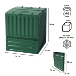 Компостер GRAF Eco-King 400л
