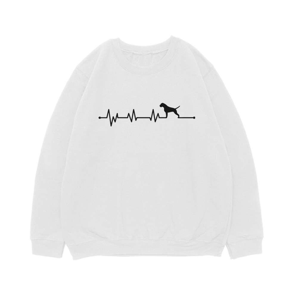 Свитшот "Боксер - сердечный ритм"