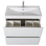 Тумба напольная с раковиной BelBagno ALBANO-900-2C-PIA-BL