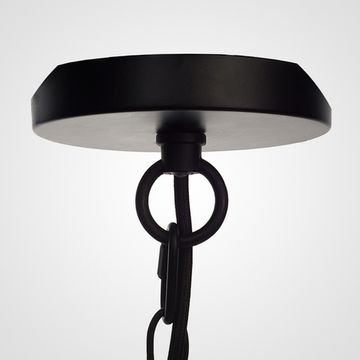 Подвесной светильник со стеклянным плафоном-шаром ручной работы GLASSBALL 10