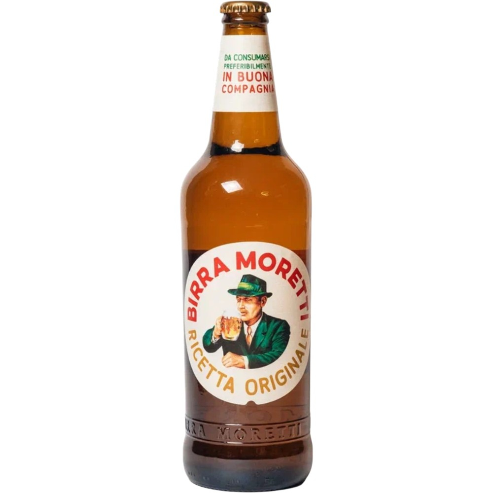Пиво Birra Moretti Original светлое 0,33 л. glass