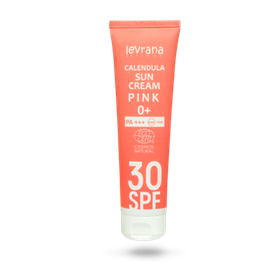 Солнцезащитный крем для лица и тела Календула 30SPF pink 0+ | Levrana
