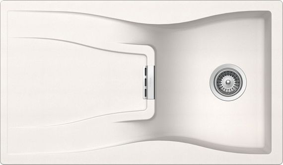 Мойка SCHOCK Waterfall 45D (D-100) Cristadur 860х500 поларис