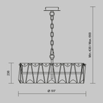 Подвесной светильник Maytoni MOD043PL-06CH