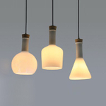 Pendant design lamp  Labware Sphere by Benjamin Hubert